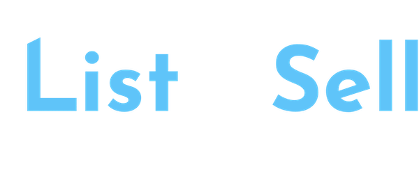 List to Sell Realty Main White n Blue Logo