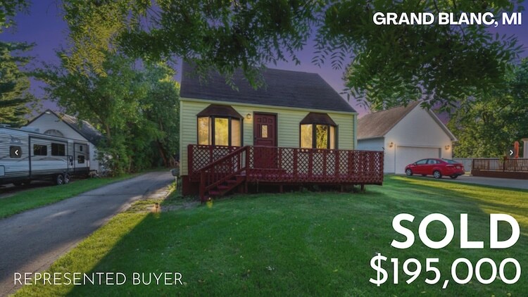 Auker Drive Grand Blanc Buyer (Back of Card)